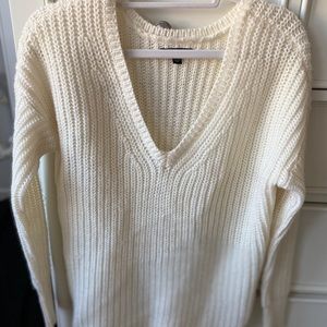 American Eagle Knit Zipper Sweater